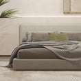 Load image into Gallery viewer, Milano Decor Gia Boucle Bedhead Headboard Upholstered Luxury Cushioned White - King - White
