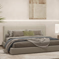 Load image into Gallery viewer, Milano Decor Gia Boucle Bedhead Headboard Upholstered Luxury Cushioned White - King - White
