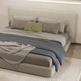 Load image into Gallery viewer, Milano Decor Gia Boucle Bedhead Headboard Upholstered Luxury Cushioned White - King - White
