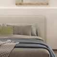 Load image into Gallery viewer, Milano Decor Gia Boucle Bedhead Headboard Upholstered Luxury Cushioned White - King - White
