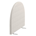 Load image into Gallery viewer, Milano Decor Ariana Curved Boucle Bedhead Headboard Upholstered Cushioned White - King - White
