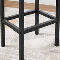 Load image into Gallery viewer, Bar Set Stools of 2 Bar Chairs, Rustic Brown
