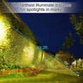 Load image into Gallery viewer, 3 x LED Spotlights Powered Solar Garden Lights Outdoor Waterproof (Warm White)
