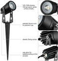 Load image into Gallery viewer, 3 x LED Spotlights Powered Solar Garden Lights Outdoor Waterproof (Warm White)
