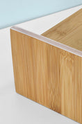 Load image into Gallery viewer, Bamboo Monitor Stand Desk Organizer with 2 Drawers
