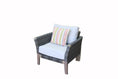 Load image into Gallery viewer, Armchair Indoor Outdoor Wicker Rattan Woven - Gray

