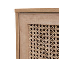 Load image into Gallery viewer, Delphi Rattan Bedside Table With 2 Drawers
