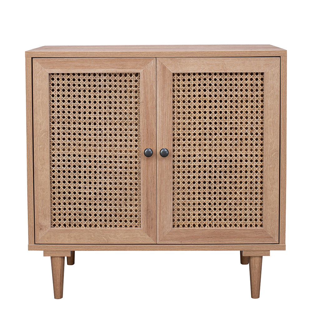 Delphi Rattan Buffet Sideboard Storage Cabinet Hallway Table With 2 Doors