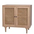 Load image into Gallery viewer, Delphi Rattan Buffet Sideboard Storage Cabinet Hallway Table With 2 Doors
