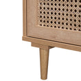 Load image into Gallery viewer, Natura Rattan Buffet Sideboard Storage Cabinet Hallway Table With 2 Doors
