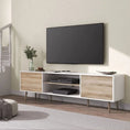 Load image into Gallery viewer, TV Entertainment Console with Wooden Legs 177cm
