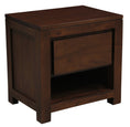 Load image into Gallery viewer, Ivy 1 Drawer Bedside Table (Mahogany)
