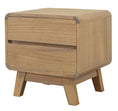 Load image into Gallery viewer, Providence 2 Drawer Bedside Table (Natural)
