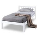 Load image into Gallery viewer, Kingston Slumber Single Wooden Pine Bed Frame Timber Kids Adults Contemporary Bedroom Furniture
