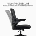 Load image into Gallery viewer, FORTIA Ergonomic Mesh Office Chair Computer Seat Adjustable Recline, Black
