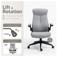 Load image into Gallery viewer, High Back Office Chair -Grey
