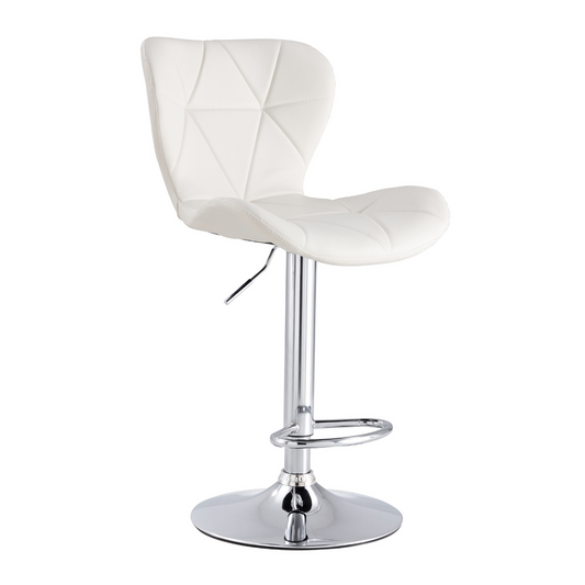 Bella Bar Stool (White) EK-BS-102-DN