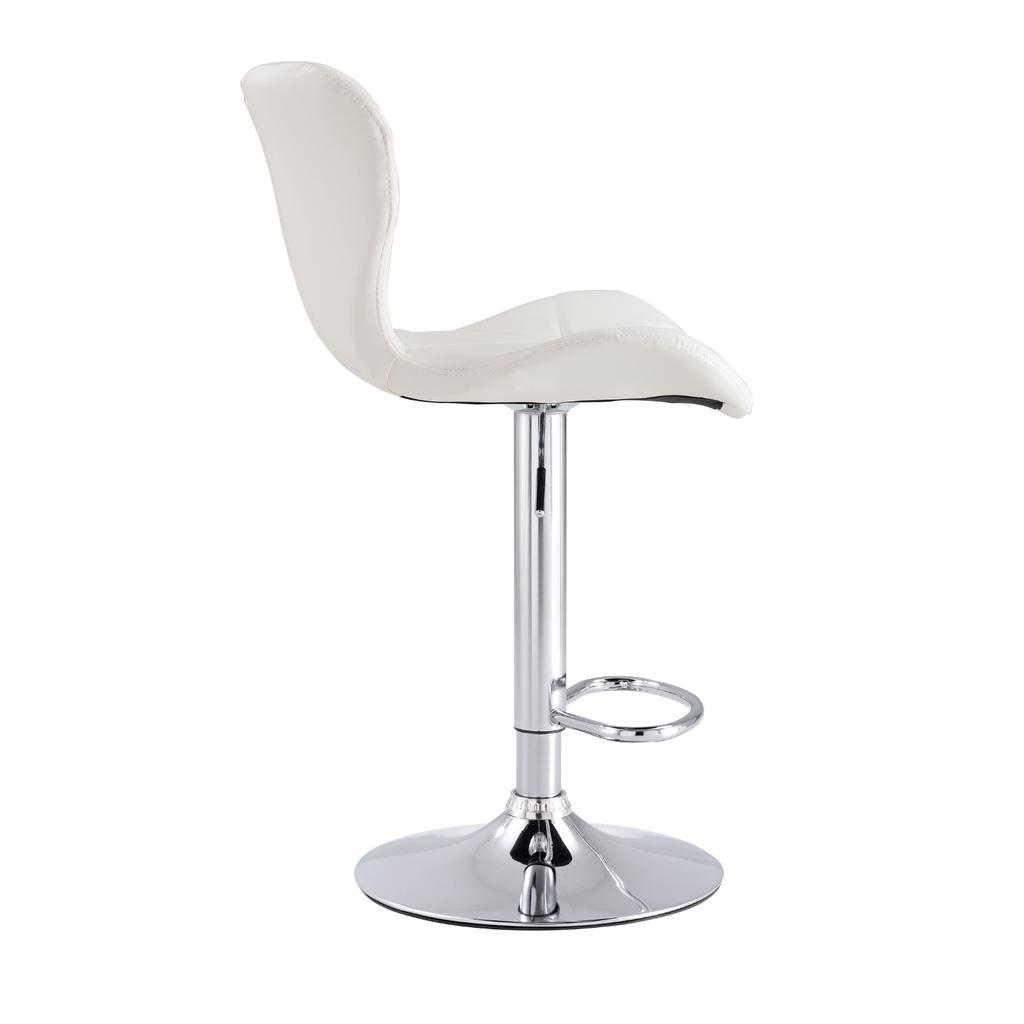 Bella Bar Stool (White) EK-BS-102-DN