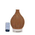 Load image into Gallery viewer, Essential Oil Aroma Diffuser and Remote - 100ml Rattan Woven Mist Humidifier
