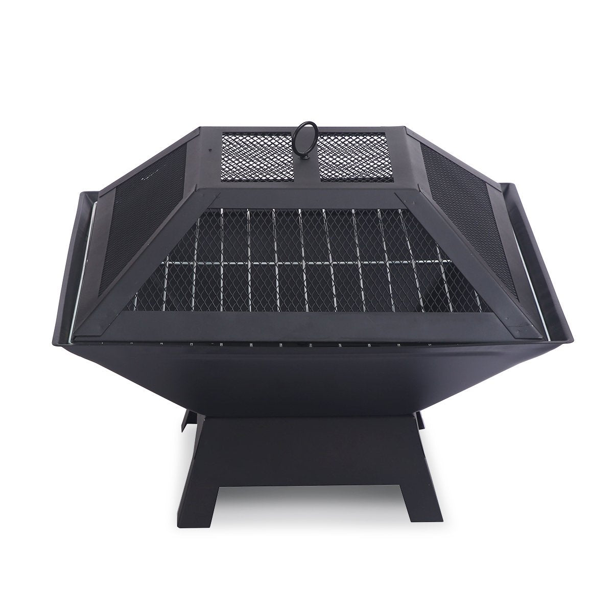 Fire Pit BBQ Portable Grill Cooking Camping Outdoor