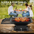 Load image into Gallery viewer, Fire Pit BBQ Portable Grill Cooking Camping Outdoor
