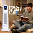 Load image into Gallery viewer, Pronti Electric Tower Heater 2200W Remote Control - White

