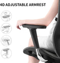 Load image into Gallery viewer, Sihoo Ergonomic Office Chair V1 4D Adjustable High-Back Breathable With Footrest And Lumbar Support Black
