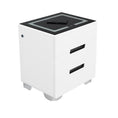 Load image into Gallery viewer, Smart Bedside Tables Side 3 Drawers Wireless Charging Nightstand LED Light USB Left Hand Connection
