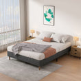 Load image into Gallery viewer, Bed Frame Mattress Foundation (Dark Grey) - Single
