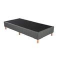 Load image into Gallery viewer, Metal Bedframe Mattress Foundation (Dark Grey) - Double
