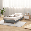 Load image into Gallery viewer, Metal Bedframe Mattress Foundation (Dark Grey) - Double
