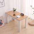 Load image into Gallery viewer, Dining Table Rectangular Wooden 120M-Wood&White
