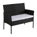 Load image into Gallery viewer, Ville 4-Seater PE Wicker Outdoor Lounge Sofa Set

