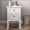 Load image into Gallery viewer, French Bedside Table Nightstand White Set of 2
