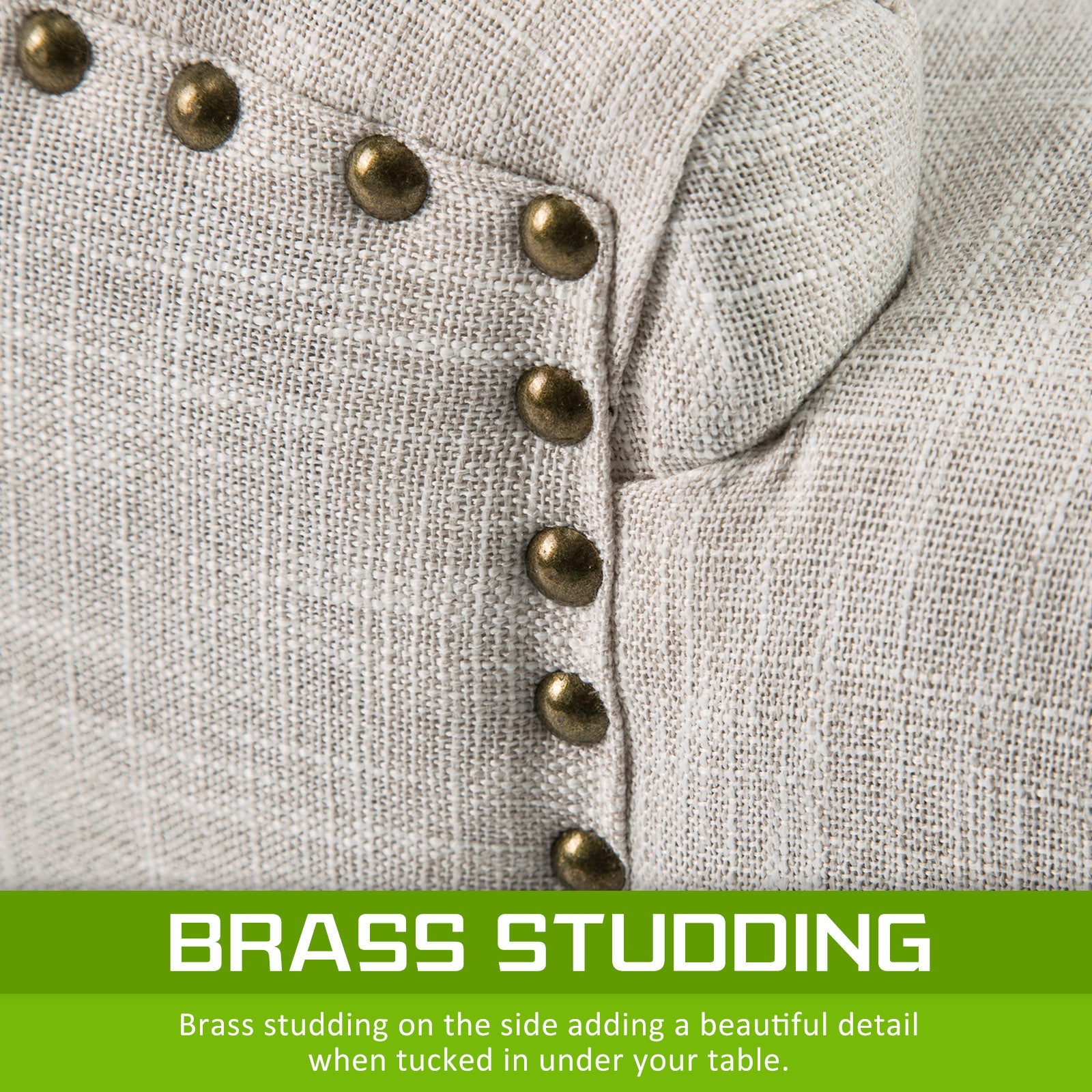 Holly Cream French Provincial Dining Chair Amour Oak Leg