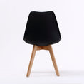 Load image into Gallery viewer, Holly 2 Set Blue Retro Dining  Chair Padded Seat
