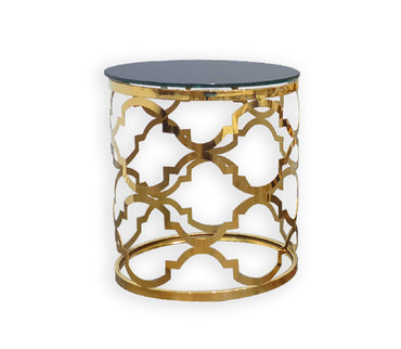 Pedro Stainless Steel Coffee Table - Gold (Set of 4)