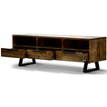 Load image into Gallery viewer, Begonia ETU Entertainment TV Unit 150cm 3 Drawer Mango Wood Unique Furniture
