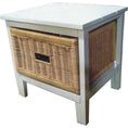 Load image into Gallery viewer, Hyssop Bedside 1 Chest of Drawers Cane Bedroom Kitchen Bathroom Storage Cabinet
