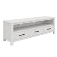 Load image into Gallery viewer, Foxglove ETU Entertainment TV Unit 166cm 3 Drawer Solid Mt Ash Wood - White
