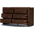 Load image into Gallery viewer, Catmint Dresser 6 Chest of Drawers Solid Pine Wood Storage Cabinet - Grey Stone
