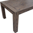 Load image into Gallery viewer, Catmint Dining Table 180cm 6 Seater Solid Acacia Timber Wood - Stone Grey
