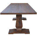 Load image into Gallery viewer, Florence  High Dining Table 200cm French Provincial Pedestal Solid Timber Wood
