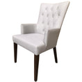 Load image into Gallery viewer, Florence  Carver Fabric Dining Chair French Provincial Solid Timber Wood
