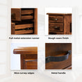 Load image into Gallery viewer, Umber Bedside Tables 3 Drawers Storage Cabinet Shelf Side End Table - Dark Brown
