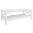 Load image into Gallery viewer, Daisy Coffee Table 120cm Rectangular Solid Acacia Wood Hampton Furniture - White

