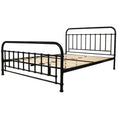 Load image into Gallery viewer, Metallica Queen Bed Size Metal Frame Platform Mattress Base - Black
