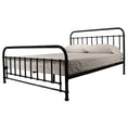Load image into Gallery viewer, Metallica Queen Bed Size Metal Frame Platform Mattress Base - Black
