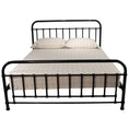 Load image into Gallery viewer, Metallica Queen Bed Size Metal Frame Platform Mattress Base - Black
