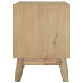 Load image into Gallery viewer, Lola Bedside Table Drawer Storage Cabinet Shelf Side End Table - Brown
